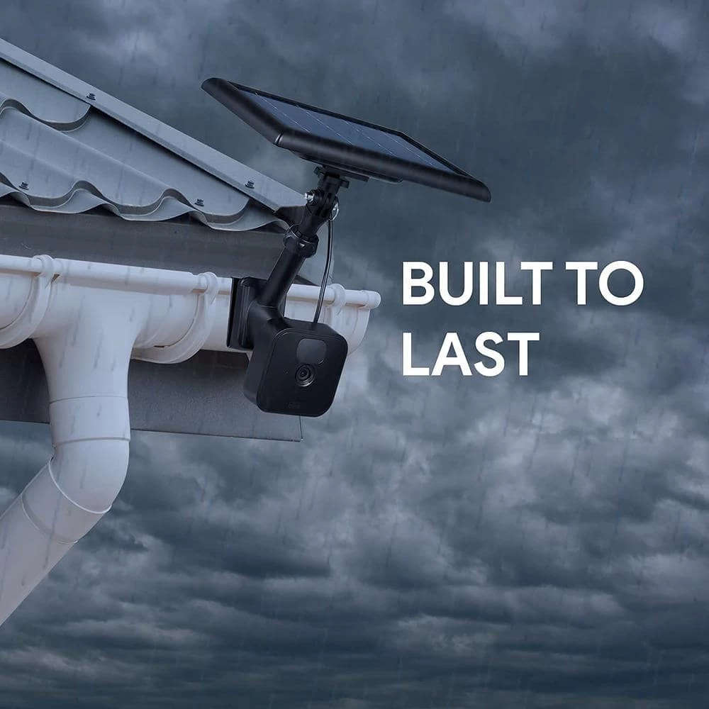 Universal Gutter Mount for Wyze, Blink, Ring, Arlo, Eufy Camera (Black) - Mount Your Security Cam and Solar Panel by Wasserstein 4 Universal Gutter Mount for Wyze, Blink, Ring, Arlo, Eufy Camera (Black) - Mount Your Security Cam and Solar Panel by Wasserstein - Image 4