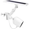Universal Gutter Mount for Wyze, Blink, Ring, Arlo, Eufy Camera (White) - Mount Your Security Cam and Solar Panel by Wasserstein