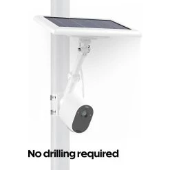 2-in-1 Universal Pole Mount for Wyze, Blink, Ring, Arlo, Eufy Camera and Solar Panel (White) by Wasserstein 12 2-in-1 Universal Pole Mount for Wyze, Blink, Ring, Arlo, Eufy Camera and Solar Panel (White) by Wasserstein -Industrial Tools Sales wasserstein home safety accessories univpolemountwhtus fa 1000