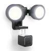 3-in-1 Wired Floodlight for Wyze Cam V3 with Charger and Mount Black (Camera Not Included) by Wasserstein