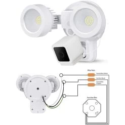 3-In-1 Floodlight for Wyze Cam V3 with Charger and Mount White (Camera Not Included) by Wasserstein 10 3-In-1 Floodlight for Wyze Cam V3 with Charger and Mount White (Camera Not Included) by Wasserstein -Industrial Tools Sales wasserstein home safety accessories wyzecamv3fldlightwhtus 1f 1000