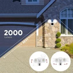 3-In-1 Floodlight for Wyze Cam V3 with Charger and Mount White (Camera Not Included) by Wasserstein 11 3-In-1 Floodlight for Wyze Cam V3 with Charger and Mount White (Camera Not Included) by Wasserstein -Industrial Tools Sales wasserstein home safety accessories wyzecamv3fldlightwhtus 44 1000