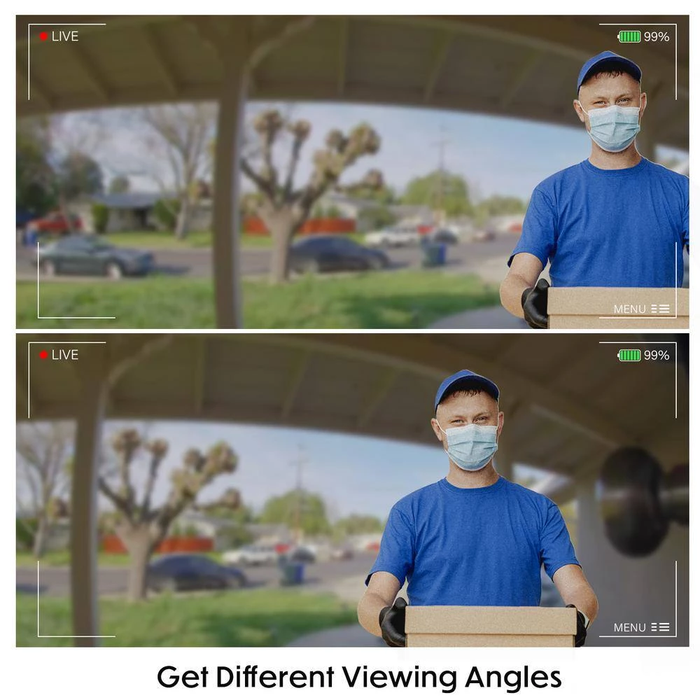 Horizontal Adjustable Angle Mount and Wall Plate for Wyze Video Doorbell by Wasserstein 4 Horizontal Adjustable Angle Mount and Wall Plate for Wyze Video Doorbell by Wasserstein - Image 4