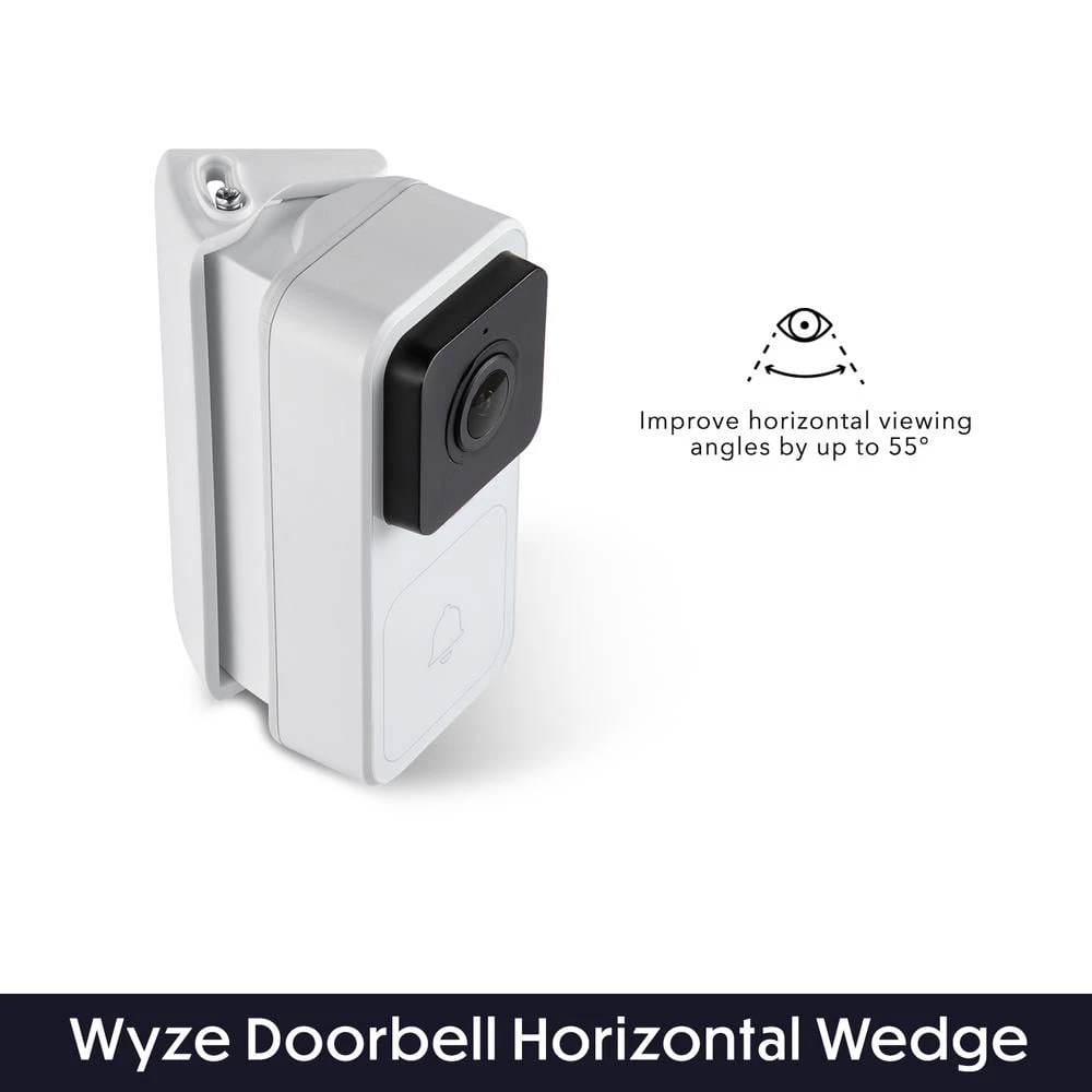Horizontal Adjustable Angle Mount and Wall Plate for Wyze Video Doorbell by Wasserstein 2 Horizontal Adjustable Angle Mount and Wall Plate for Wyze Video Doorbell by Wasserstein - Image 2