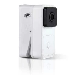 Vertical Adjustable Angle Mount and Wall Plate Compatible with Wyze Video Doorbell - 0° to 15° Adjustment by Wasserstein
