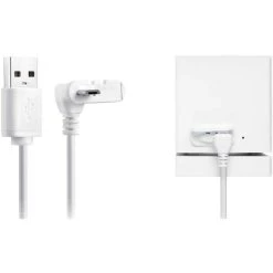 2-Watt 5-Volt White Solar Panel for Wyze Cam Outdoor - Power Your Surveillance Camera Continuously (3-Pack) by Wasserstein -Industrial Tools Sales wasserstein home safety accessories wyzeoutsolarpanel3whtus 1f 1000