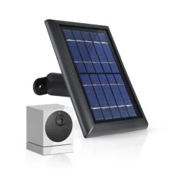2-Watt 5-Volt Black Solar Panel for Wyze Cam Outdoor - Power Your Surveillance Camera Continuously (1-Pack) by Wasserstein