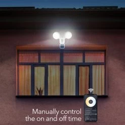 3-in-1 Plugged-In Smart Floodlight, Charger & Mount for Wyze Cam V3 -1500 Lumens, Motion Sensor & Timer Control by Wasserstein -Industrial Tools Sales wasserstein home safety accessories wyzev3smtadpfldwhtus 44 1000