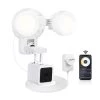 3-in-1 Plugged-In Smart Floodlight, Charger & Mount for Wyze Cam V3 -1500 Lumens, Motion Sensor & Timer Control by Wasserstein