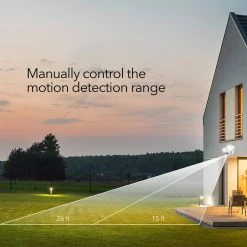 3-in-1 Plugged-In Smart Floodlight, Charger & Mount for Wyze Cam V3 -1500 Lumens, Motion Sensor & Timer Control by Wasserstein -Industrial Tools Sales wasserstein home safety accessories wyzev3smtadpfldwhtus fa 1000