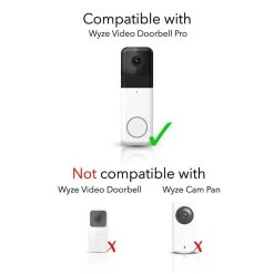 Solar Panel - Compatible with Wyze Video Doorbell - (1-Pack, White) (Wyze Doorbell Not Included) by Wasserstein 13 Solar Panel - Compatible with Wyze Video Doorbell - (1-Pack, White) (Wyze Doorbell Not Included) by Wasserstein -Industrial Tools Sales wasserstein home safety accessories wzslpdbprowhtus 76 1000